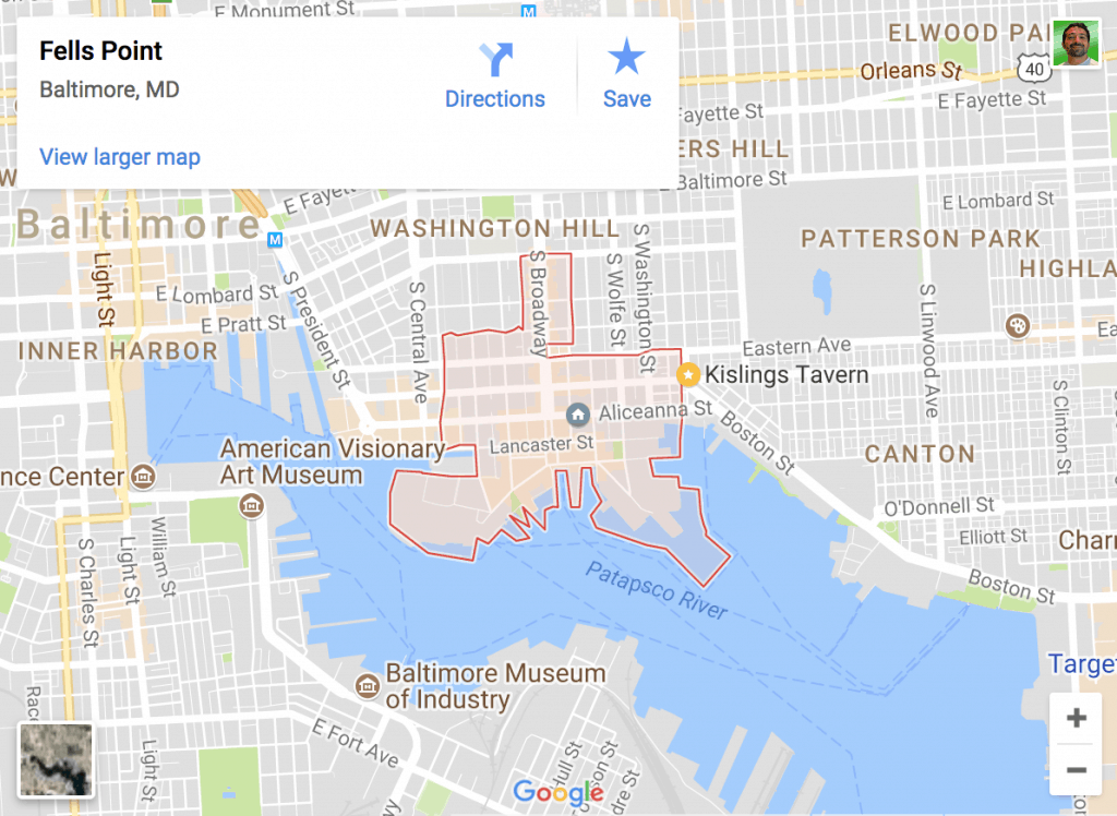 Fells Point Map & Getting Around – Fells Point – Visit Baltimore ...